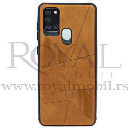  futrola soffany prizma za iphone 12 / iphone 12 pro (6.1) braon Slike