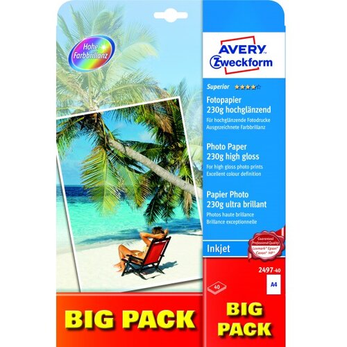 Avery Zweckform Foto papir Ink-Jet Superior A4 - 230 g Cene
