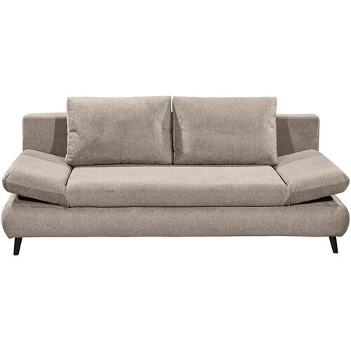 MID.YOU ZOFA S POSTELJNO FUNKCIJO, bež tekstil, leseni material Cene