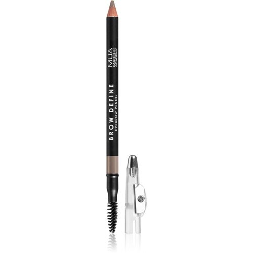 MUA Makeup Academy Brow Define dolgoobstojni svinčnik za obrvi s krtačko odtenek Fair 1.2 g Cene