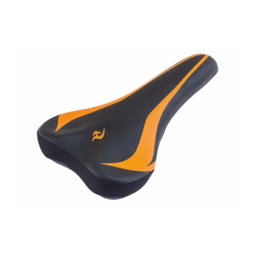 Scout Sedlo mtb crno narandžasto carbon high end 270x155mm Slike