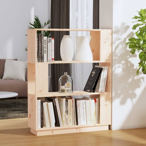 vidaXL Ormarić za knjige / sobna pregrada 80 x 25 x 101 cm od borovine Cijene
