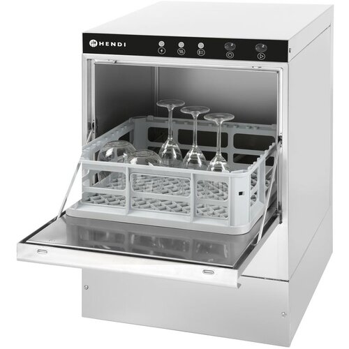 Hendi ma&scaron;ina za pranje ča&scaron;a 40x40 - elektromehanička kontrola, sa odvodnom pumpom, 230V/2800W, 470x510x(H)710mm Cene