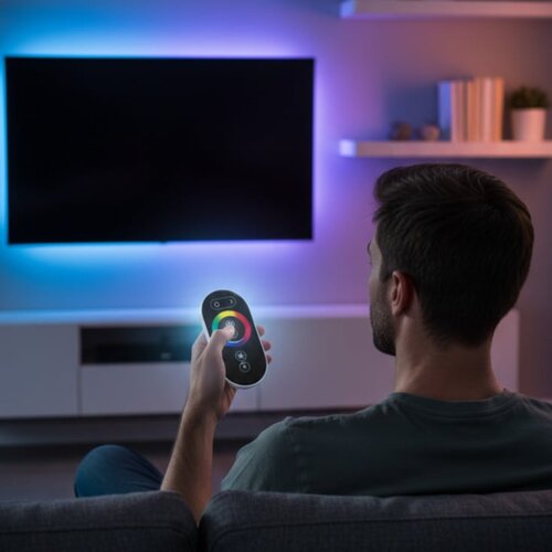 Kontroler za RGB LED trake, touch daljinski 216W Slike