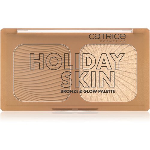 Catrice Holiday Skin posvetlitvena in bronz paleta 5,5 g Cene