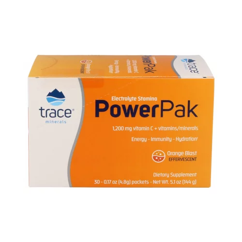 Trace Minerals Research power Pak Electrolyte Stamina in Vitamin C - Pomaranča