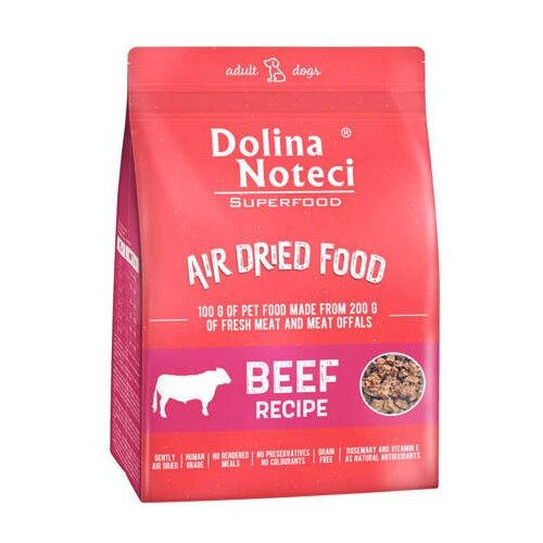 DOLINA Noteci Superfood Dog Adult Sušena Govedina 1kg Cene