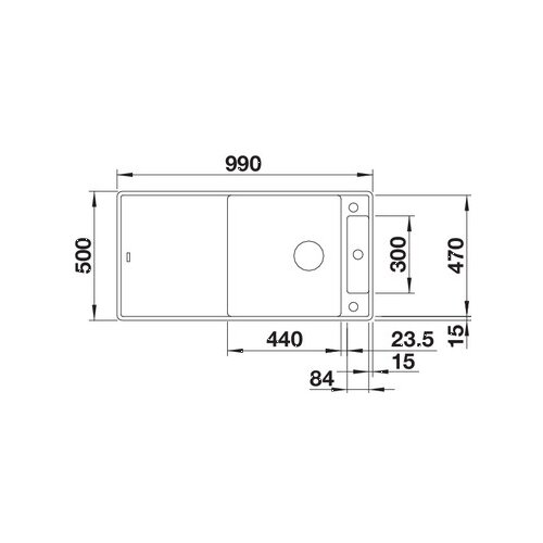 Blanco sudoper AXIA III XL 6 S-F InFino SILGRANIT ANTRACIT, daska staklo, s dalj.upr. Slike