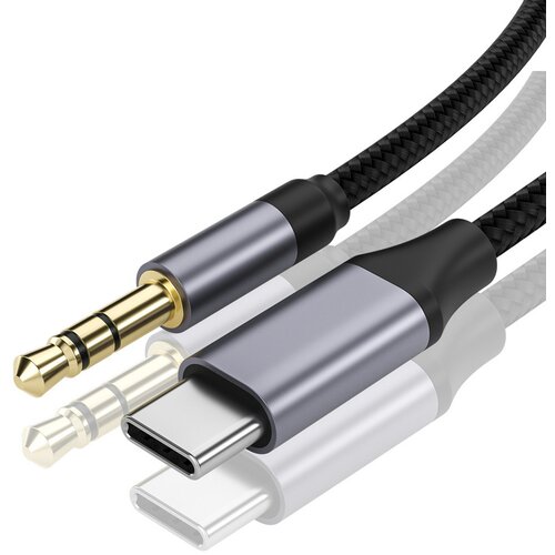 INF Avdio kabel: Type-C na 3,5 mm Aux kabel za avto in slu&scaron;alke 0,5 m, (5000072095) Cene