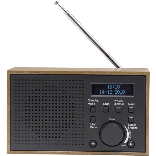 Denver DAB-46DGR fm radio tamno sivi Cene