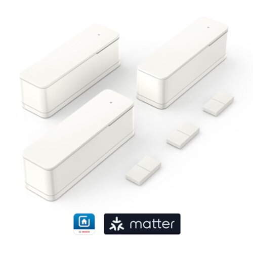 Bosch Smart Home Door-Window- Contact II [+M], 3 piece, white Slike