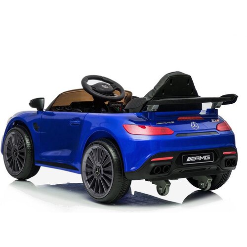  Dečiji automobil na akumulator - Mercedes GTR R+ AMG - Plavi Slike