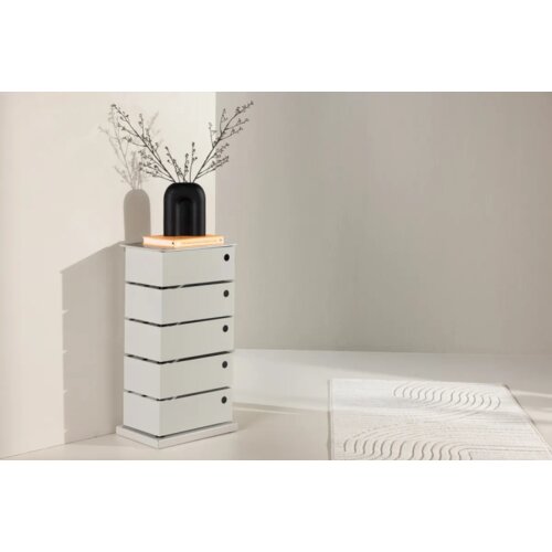 Venture Home komoda s ladicama San Carlos 26 &amp;times; 72 &amp;times; 38 cm, bijela Slike