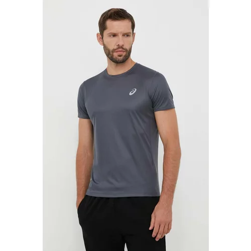 Asics Majica kratkih rukava za trčanje Core boja: siva, glatki model