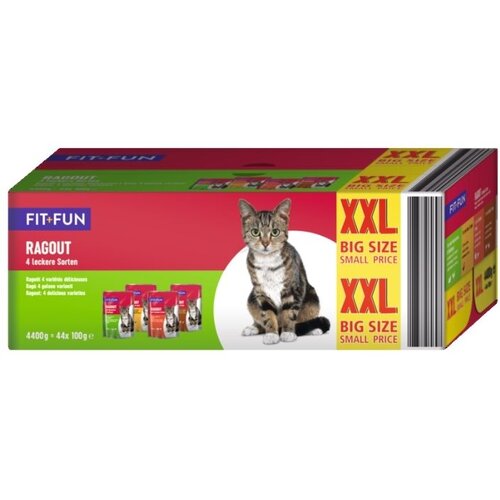 FITFUN ragu 4 okusi Multipack 44x100 g Cene