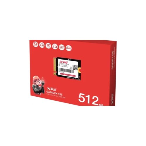 A DATA SSD 512GB Gammix S55 M.2 NVMe + adapter Cijene