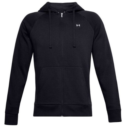 Under Armour Puloverji Rival Fleece FZ Hoodie Črna Slike