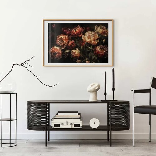  Plakat Blooming Tulips 30x21 Zlatni okvir s margom Cene
