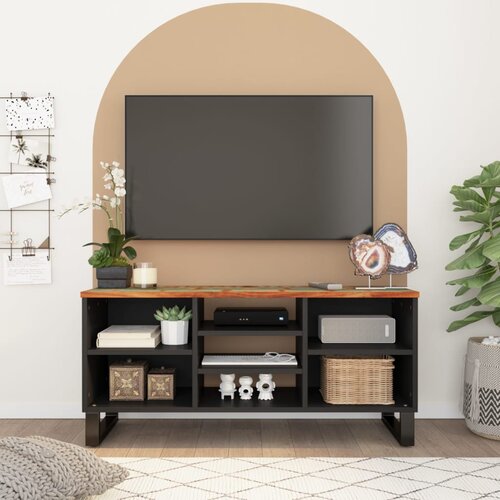 VidaXL TV omarica 100x33x46 cm trden predelan les in inženirski les Slike