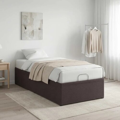  Električni podesivi okvir kreveta Smeđa 200 x 80 x 33 5 cm - Tamno smeđa 80 x 200 cm Slike