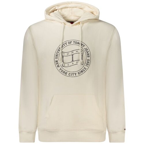 Tommy Hilfiger mu&amp;scaron;ka hoodie dukserica s okruglim printom bijela Slike