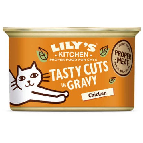 Lily&amp;#039;s Kitchen tasty cuts v omaki adult - pi&amp;scaron;čanec in svinjina 85 g Slike