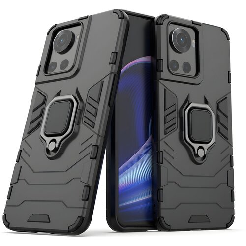  Otporna futrola Ring Armor Case za OnePlus Ace - Crna KP24799 Cene