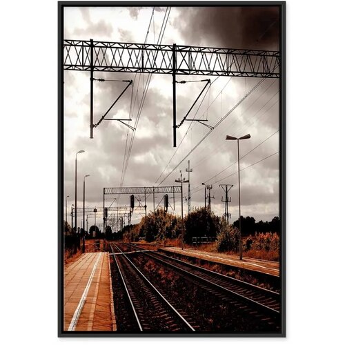  Slika - Before the Trip (1 Part) Vertical 80x120 U crnom drvenom okviru Cene