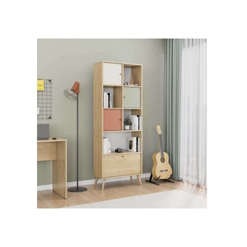 Hanah home Bookshelf Tkt-940-Fx-1, 67x181x30 cm, &Scaron;arene Cijene