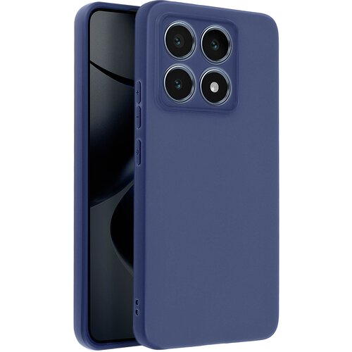 AVIZAR Ohišje za Xiaomi 14T Silikon Soft Mate, Modra noč, (5000013152) Cene