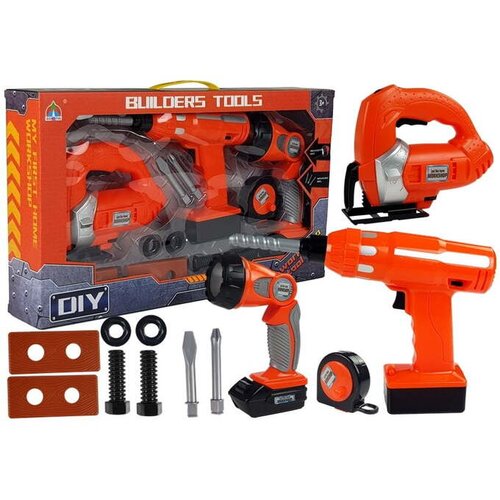 Lean Toys 12 delni set baterijskega orodja 6858 Cene