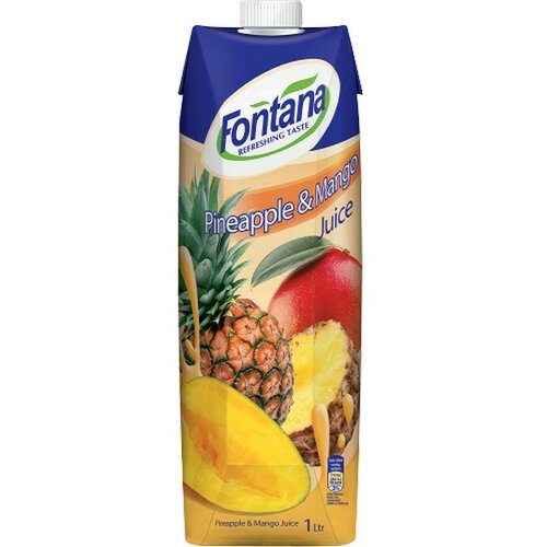 FONTANA voćni sok ananas i mangp 100% 1L Slike