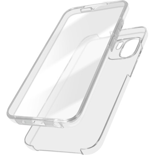 AVIZAR xiaomi redmi A1 in A2 full body etui s trdo zadnjo mehko sprednjo zašcito - prozoren, (20639304) Cene