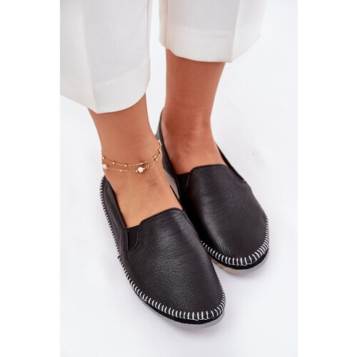 Maciejka Leather Ballet Flats Cene