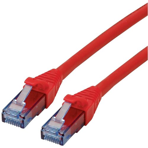 Roline 21.15.2714 RJ45 omrežni kabel\, patch kabel cat 6a u/utp 1.50 m rdeča 1 kos, (20420287) Cene