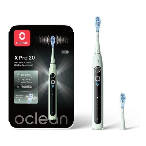 Oclean Električna zobna &scaron;četka X Pro 20 Zelena, Sonični motor Cene