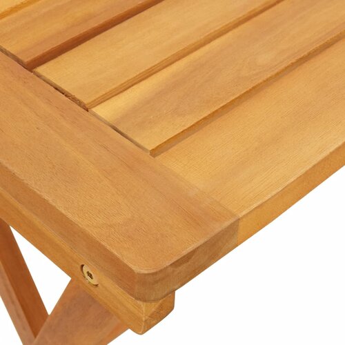 vidaXL sklopivi vrtni stol 50x36x60 cm od masivnog bagremovog drva Cijene