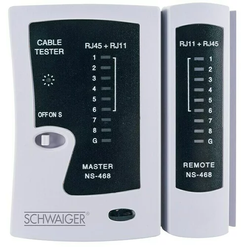 SCHWAIGER Tester za kabele (Namijenjeno za: mrežni ili ISDN kabel)
