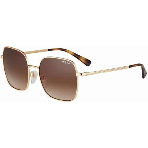 VOGUE Eyewear Sunčane naočale smeđa / tamno smeđa / zlatna