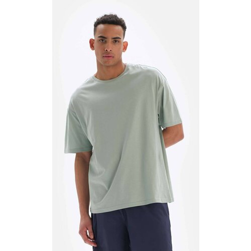 Dagi Sports T-Shirt - Green - Regular fit Cene