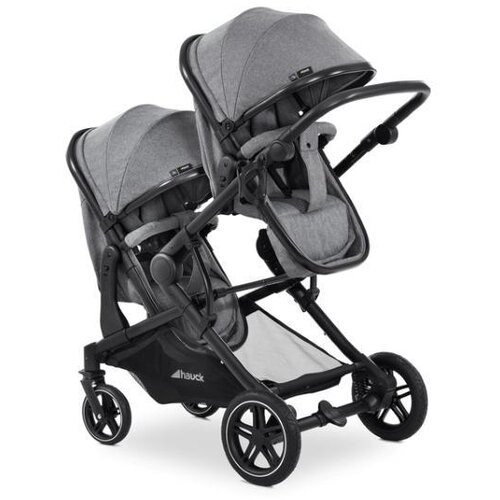 Hauck kolica za blizance Atlantic Twin - Melange Grey Cene