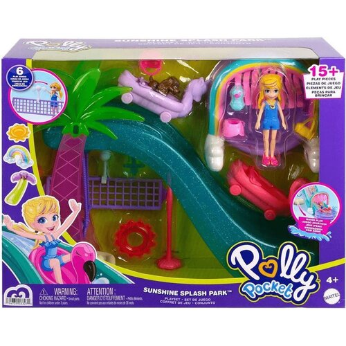 Polly Pocket Mattel - Sončni park zabav (HDW63), (21382106) Slike