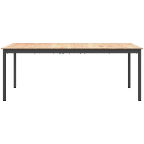  Stol za objedovanje Prirodna 200 x 100 x 75 cm Slike