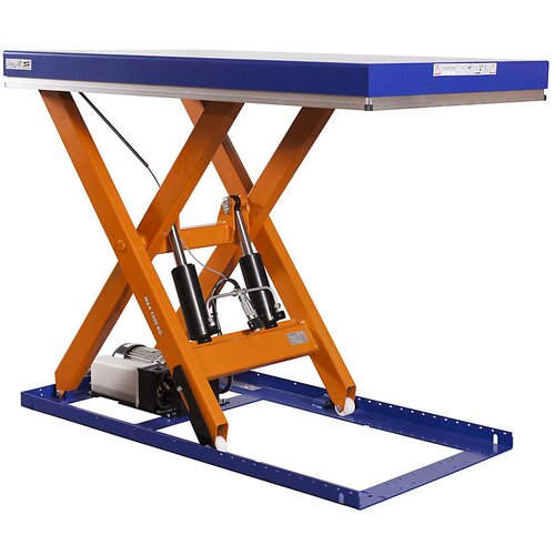 Edmolift Kompaktna dvižna miza, nosilnost 1500 kg, plošča DxŠ 1700 x 1000 mm, uporabni dvig 1100 mm Cene