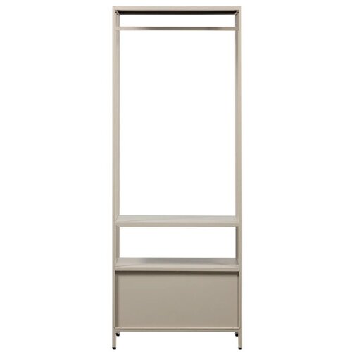 WOOOD Bež otvoreni metalni ormar 70x185x54 cm Ferris &amp;ndash; Slike