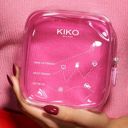 KIKO Milano Mini Pochette transparentna kozmetička torbica mini 13x13.5x6.5 cm 1 kom Slike