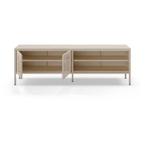 Marckeric Kremno bela TV omarica 160x50 cm Diora &amp;ndash; Slike