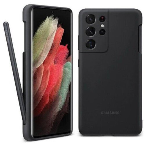 Samsung original silicon ovitek ef-pg99pte za galaxy s21 ultra g998 - črn Cene