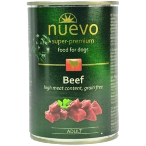 Nuevo Grain Free Beef - 4.8 kg Cene