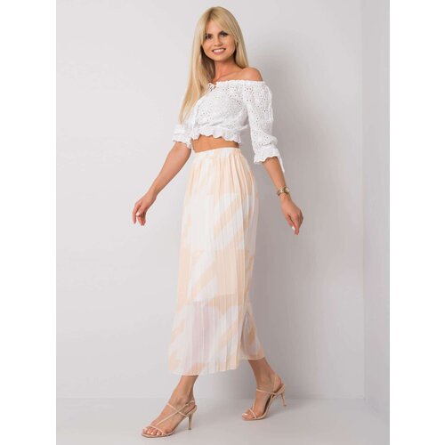 Italy Moda Skirt-DHJ-SD-13325.73P-light beige Cene